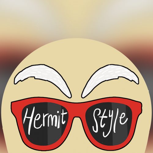 hermit style apple podcasts logo